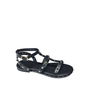Sandalo Borchie Black