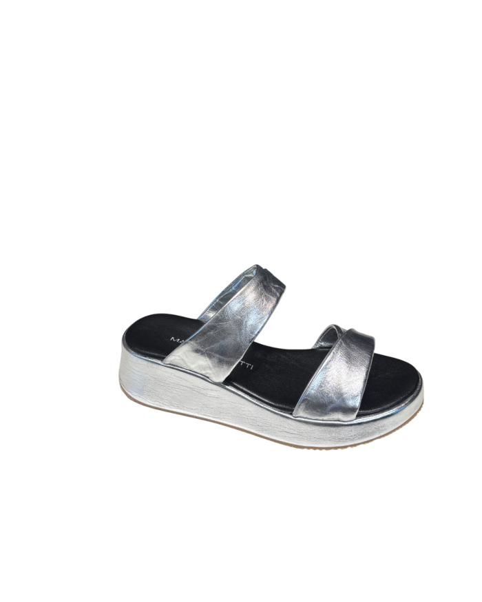 Ciabattina Platform Silver