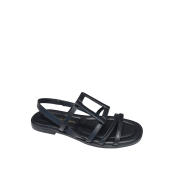 Sandalo Linea Geometrica Black