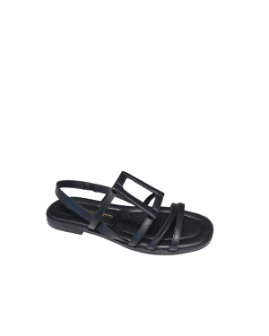Sandalo Linea Geometrica Black
