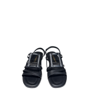 Sandalo Linea Geometrica Black