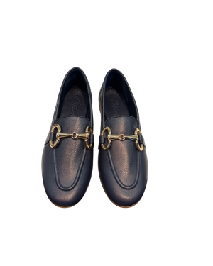 Mocassino Con Accessorio Blu