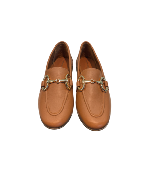 Mocassino Cuoio Con Accessorio