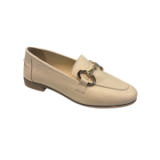 Mocassino Con Accessorio Burro