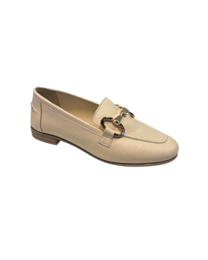 Mocassino Con Accessorio Burro