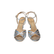 Sandalo Charm Laminato Silver