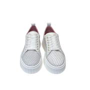 Sneakers Rete Rafia White