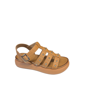 Sandalo Platform Con Borchie Coco
