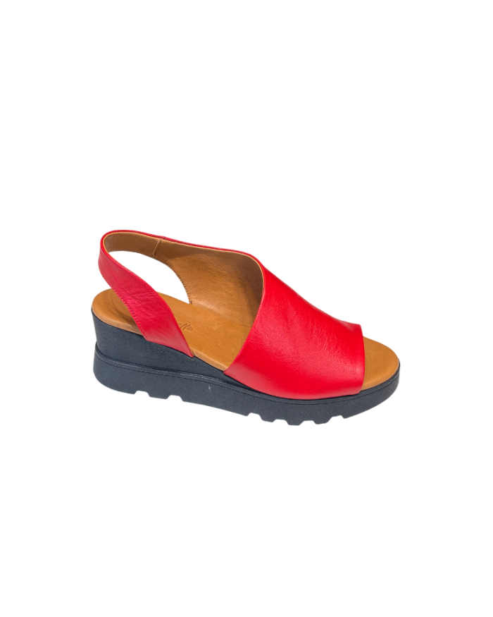Sandalo Zeppa Red