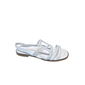 Sandalo Linea Geometrica White