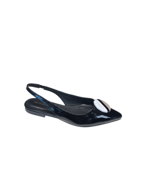 Chanel Bassa Con Bottone Black
