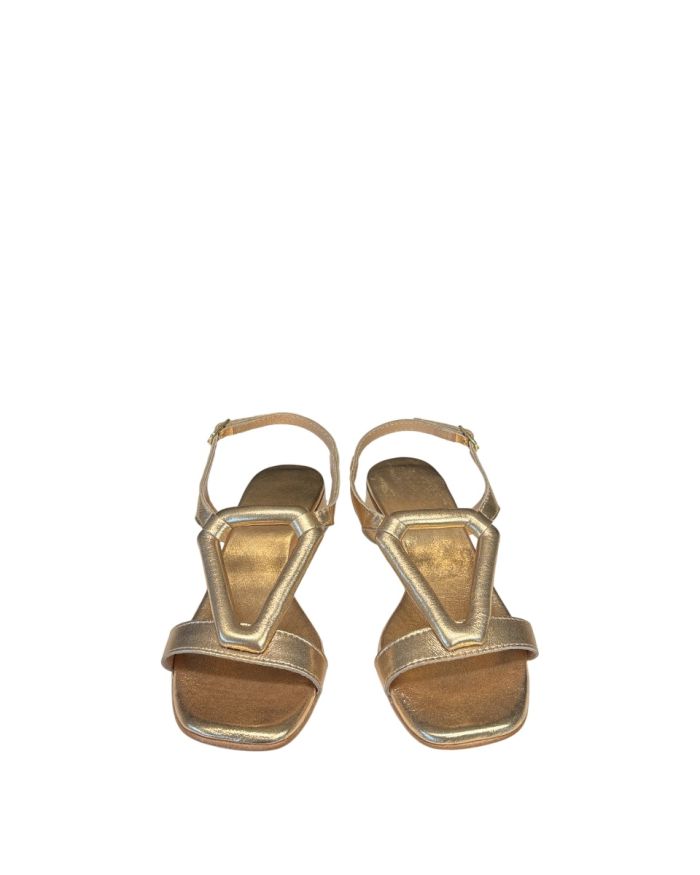 Sandalo Linea Geometrica Gold
