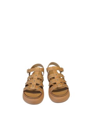 Sandalo Platform Con Borchie Coco