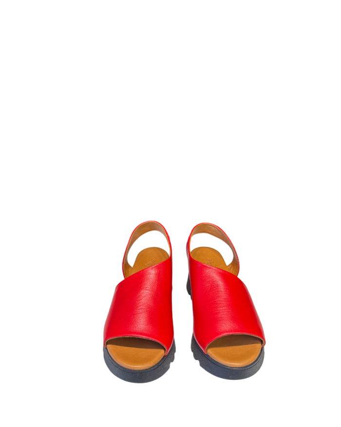 Sandalo Zeppa Red