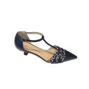 Sandalo Charleston Leopard Nero